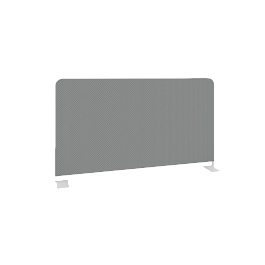 Onix Экран тканевый боковой O.TEKR-72 Серый/Белый металл 720*390*22 - Фото предпросмотра