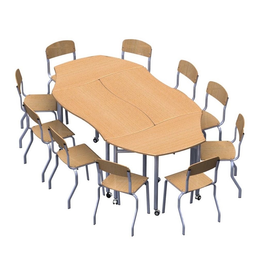 Стол для семинаров. Стол ученический трансформер трапеция-волна. Модульные столы для школы. Столы трансформеры для аудиторий. Стол трансформер для тренингов.