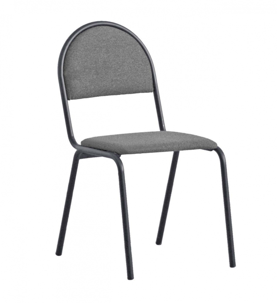 Офисные стулья металлические с мягким сиденьем