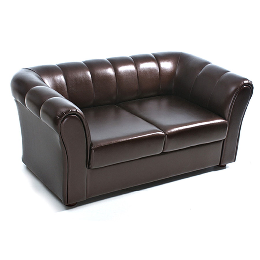 кожаный диван для кабинета