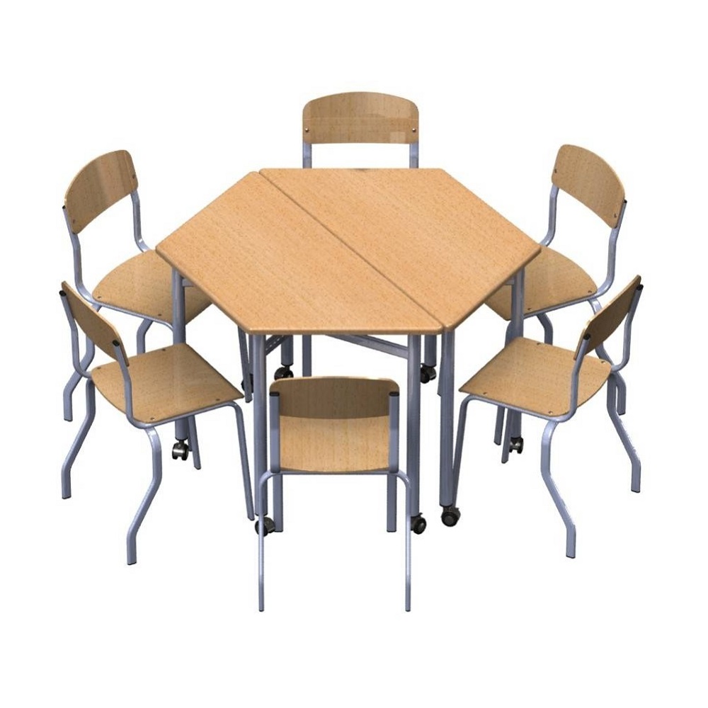стол шестиместный для детского сада