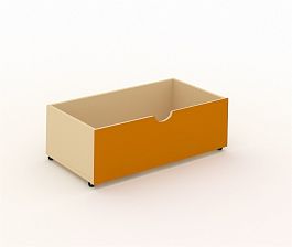 Ящик выкатной ДЯ-2М оранжевый - Фото предпросмотра
