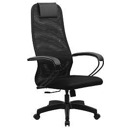 Кресло офисное BRABIX PREMIUM "Ultimate EX-800" пластик, плотная двойная сетка Х2, черное, 532914 - Фото предпросмотра