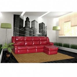 Угловой диван "Эконика 3" 3 с оттоманкой - Фото предпросмотра