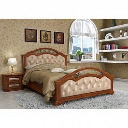 Кровать "Доминика 160" сосна - Фото предпросмотра
