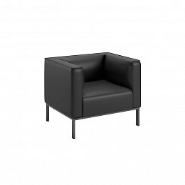 Кресло Michigan 95x75x73 чёрный - Фото предпросмотра