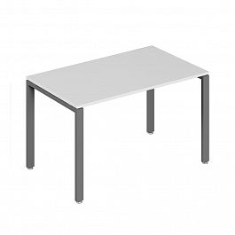 Стол письменный на металлоопорах Trend Metal 120x60x75 белый - Фото предпросмотра