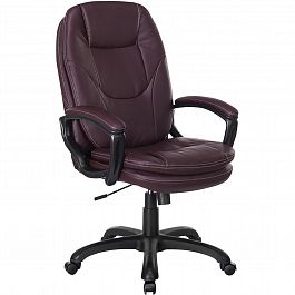 Кресло офисное BRABIX PREMIUM "Trend EX-568", экокожа, коричневое, 532101 - Фото предпросмотра
