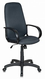 Кресло руководителя Бюрократ Ch-808AXSN темно-серый TW-12 крестовина пластик "Компьютерные кресла" ТО-002159002598 серый - Фото предпросмотра