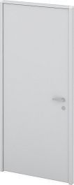 Дверь распашная МДФ "Мобильные офисные перегородки «Логика»"  ПК-ЛГ-ДВ200х92Л-В1-19 серый - Фото предпросмотра