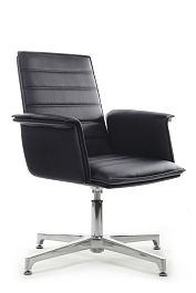 Кресло Rubens-ST С1819-2 Чёрный (А8) натуральная кожа - Фото предпросмотра
