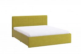 Кровать с основанием Лора 2 160х200 см ZO.KM1.6-09.2.2075 янтарь (велюр) - Фото предпросмотра