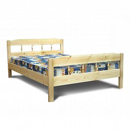 Кровать "Дачная 160" береза - Фото предпросмотра