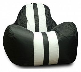 Кресло-мешок Спорт черное - Фото предпросмотра