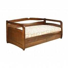 Кровать "Омега-12" береза - Фото предпросмотра