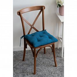 Подушка на стул KARET, бирюзовый - Фото предпросмотра