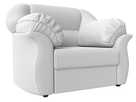Кресло Карнелла (полностью экокожа белая) - Фото предпросмотра