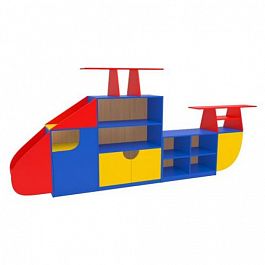 Стеллаж "Вертолет" (цветной) - Фото предпросмотра