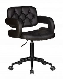 Офисное кресло для персонала DOBRIN LARRY BLACK (чёрный) - Фото предпросмотра