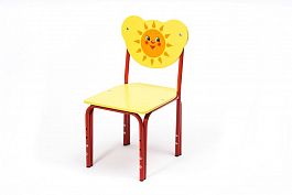 Детский стульчик Кузя Солнышко H 260...340 - Фото предпросмотра
