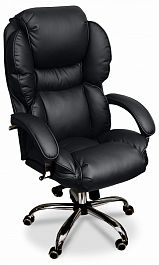 Кресло для руководителя Барон КВ-12-131112 черное - Фото предпросмотра