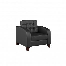 Кресло Basel 89x85x84 чёрный - Фото предпросмотра