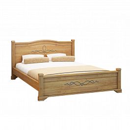 Кровать "Соната 160" сосна - Фото предпросмотра