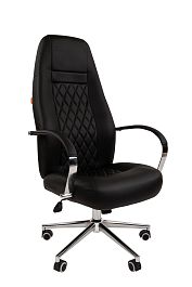 Офисное кресло Chairman 950 Россия экопремиум черный N - Фото предпросмотра