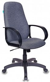 Кресло руководителя Бюрократ CH-808AXSN серый 3C1 крестовина пластик "Компьютерные кресла" ТО-002159002594 серый - Фото предпросмотра