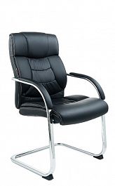 Кресло для посетителей 2108G George ML (ЭкоКожа) (черный/black) "Кресла для посетителей"  ТК-002938000164 черный - Фото предпросмотра