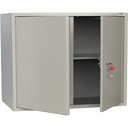 Шкаф металлический для документов (антресоль) BRABIX "KBS-09", 700х880х390 мм, 30 кг, сварной, 291158 - Фото предпросмотра