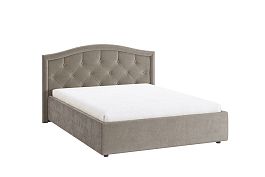 Кровать с основанием Верона 2 140х200 см ZO.KM1.4-01.2.2763 латте (велюр) - Фото предпросмотра
