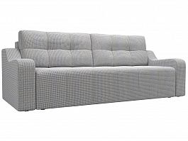 Прямой диван Итон (полностью рогожка Корфу 02) - Фото предпросмотра