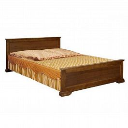 Кровать "Классика без рисунка 180" сосна - Фото предпросмотра