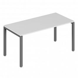 Стол письменный на металлоопорах Trend Metal 160x60x75 белый - Фото предпросмотра