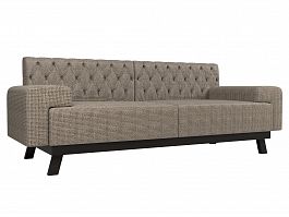 Прямой диван Мюнхен Люкс (полностью рогожка корфу 03) - Фото предпросмотра