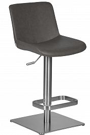 Барный стул DOBRIN ALDO, серый - Фото предпросмотра