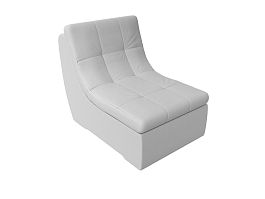 Модуль Холидей кресло (полностью экокожа белая) - Фото предпросмотра