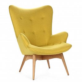 Кресло "Контур" yellow - Фото предпросмотра