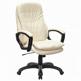 Кресло офисное BRABIX PREMIUM "Omega EX-589", экокожа, бежевое, 532095 - Фото предпросмотра