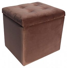 ПУФ № 2 с ящиком (430*340*440) Premier 10 коричневый "Мягкая мебель для кабинета" ТК-001273400693 коричневый - Фото предпросмотра