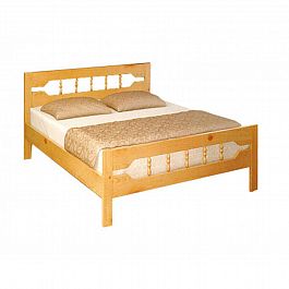 Кровать "Эра 160" сосна - Фото предпросмотра