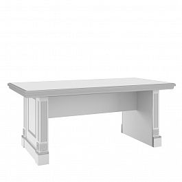 Кофейный стол Vienna 120x60x50 белый - Фото предпросмотра