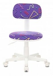 Кресло детское Бюрократ CH-W201NX фиолетовый Sticks 08 крестовина пластик "Кресла и стулья" ТО-002159002697 фиолетовый - Фото предпросмотра