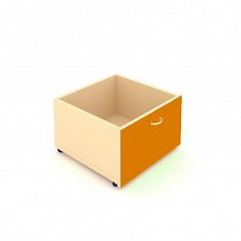 Ящик выкатной ДЯ-1 оранжевый - Фото предпросмотра