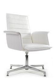 Кресло Rubens-ST С1819-2 Белый (6207) натуральная кожа - Фото предпросмотра