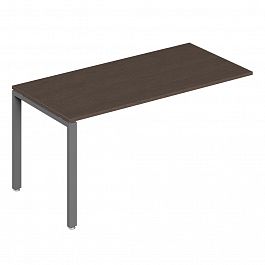 Удлинитель стола Trend Metal 160x60x75 тёмный дуб - Фото предпросмотра