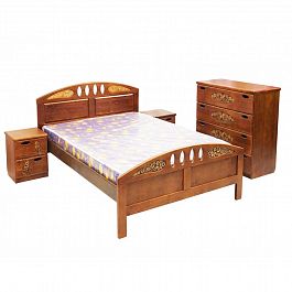 Кровать "Галатея 160" сосна - Фото предпросмотра