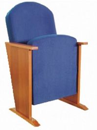 Кресло для конференц-зала "Кресла для залов ожидания" ТК-001755000005 синий - Фото предпросмотра
