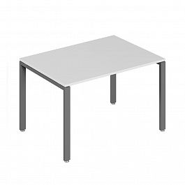 Стол письменный на металлоопорах Trend Metal 120x72x75 белый - Фото предпросмотра